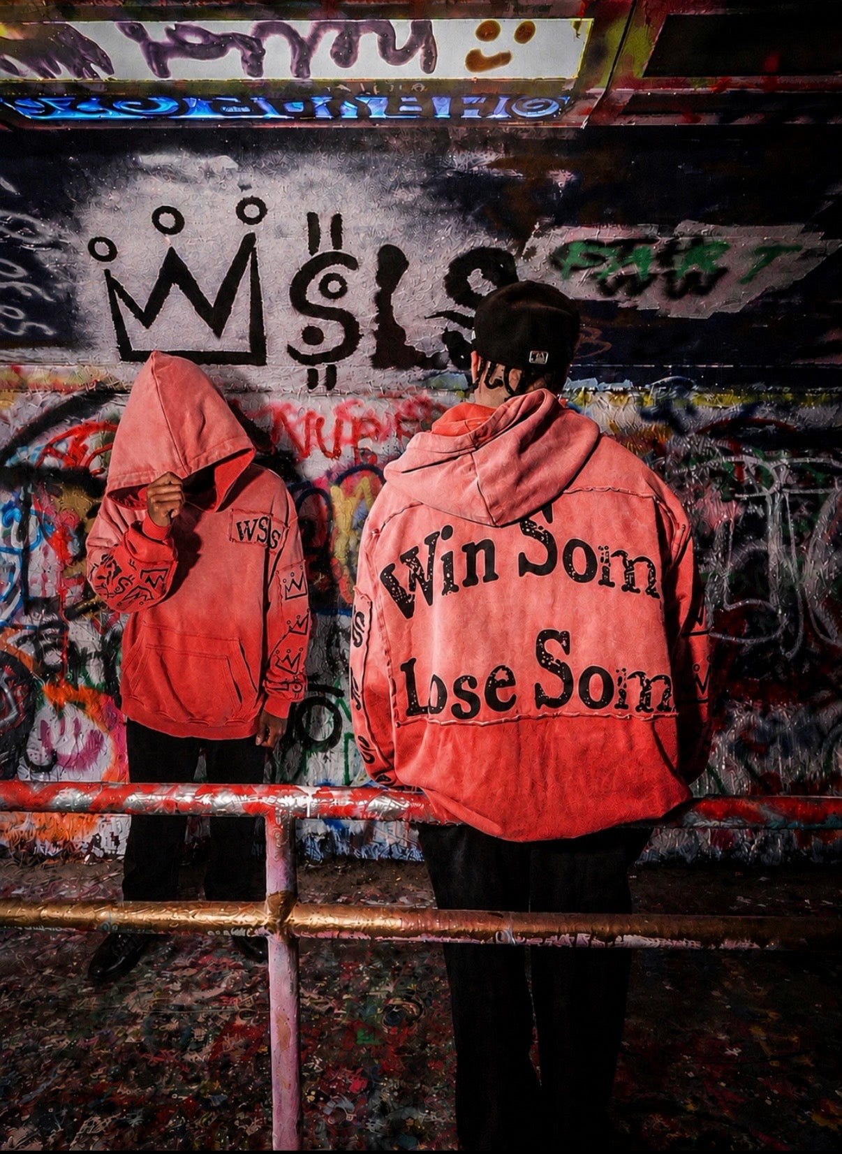 Red Journey Patch Hoodie