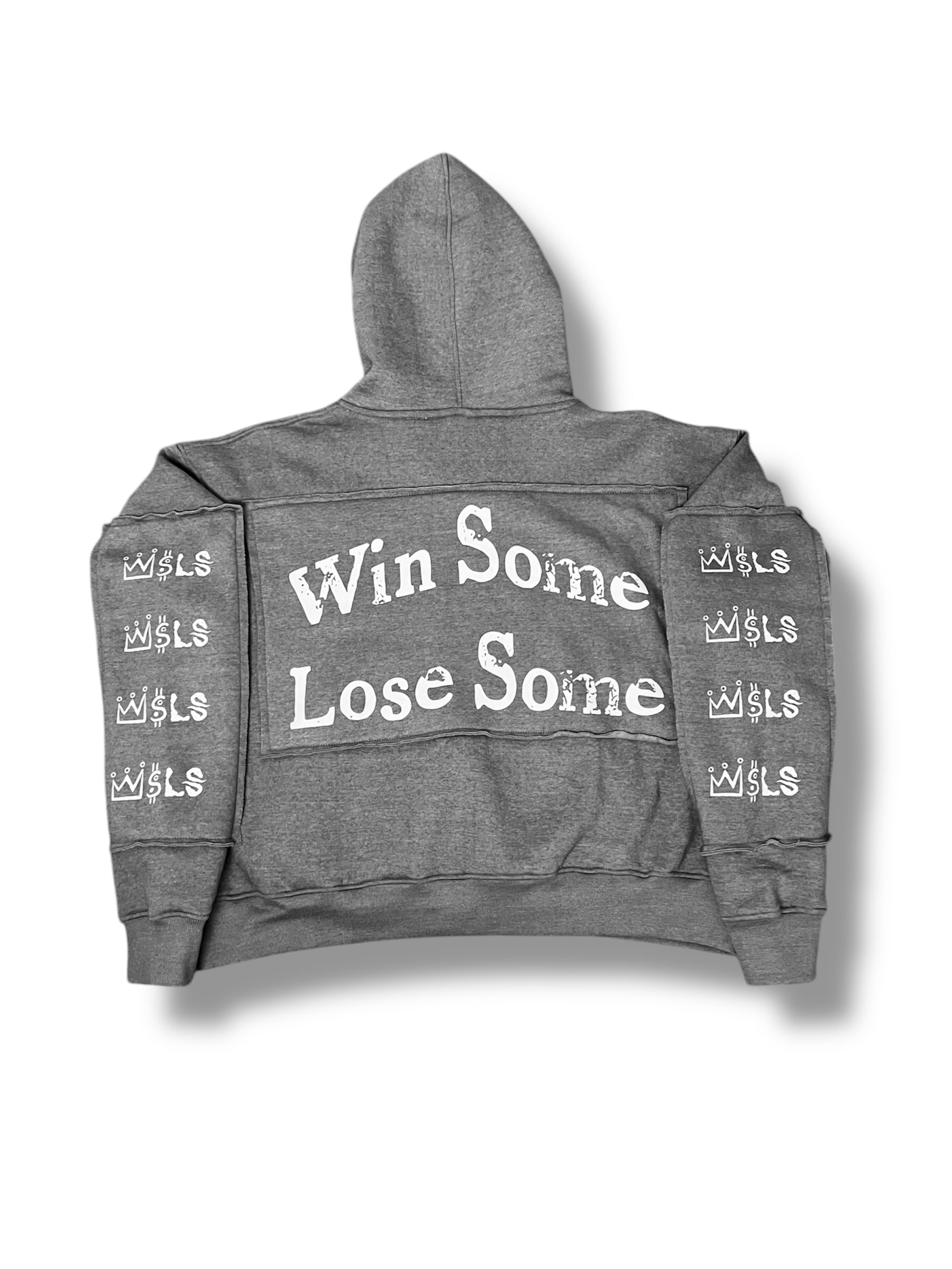 WSLS Grey Patches Hoodies