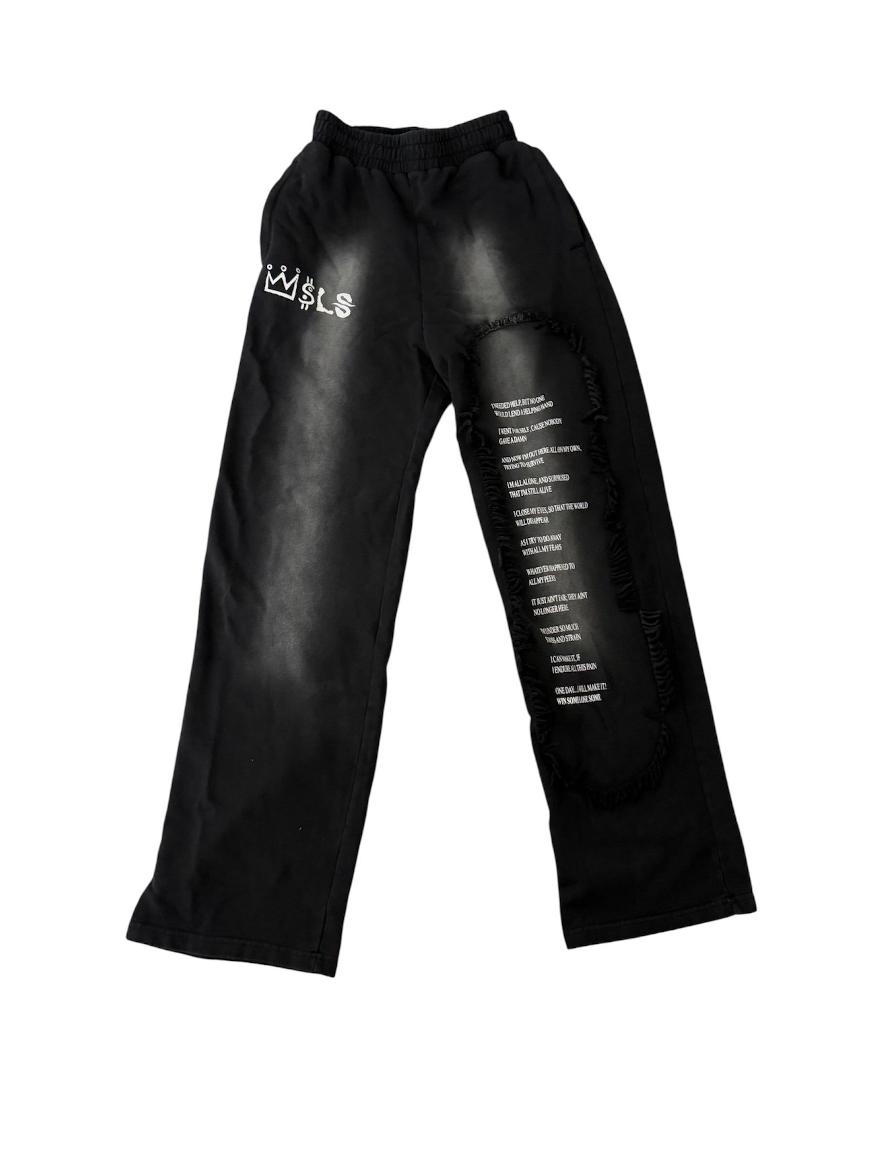 Black Journey Sweatpants