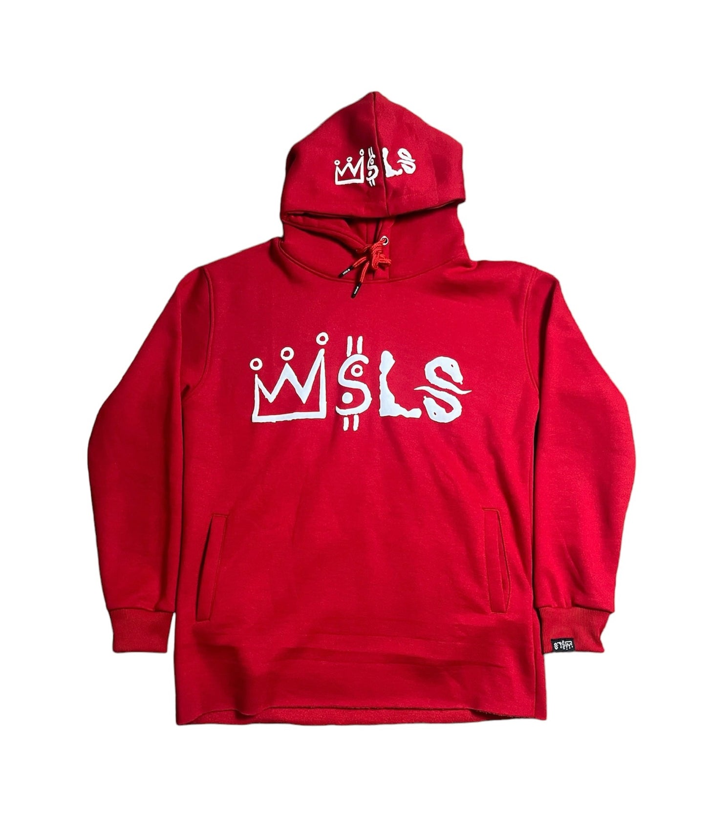 WSLS Red Puff Print Hoodie