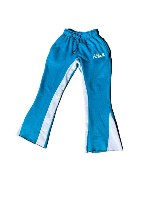 WSLS Blue Puff Print Sweatpants