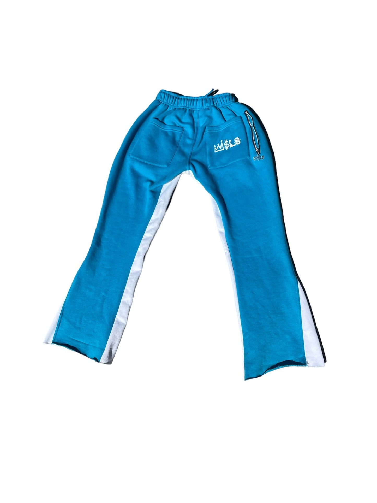 WSLS Blue Puff Print Sweatpants