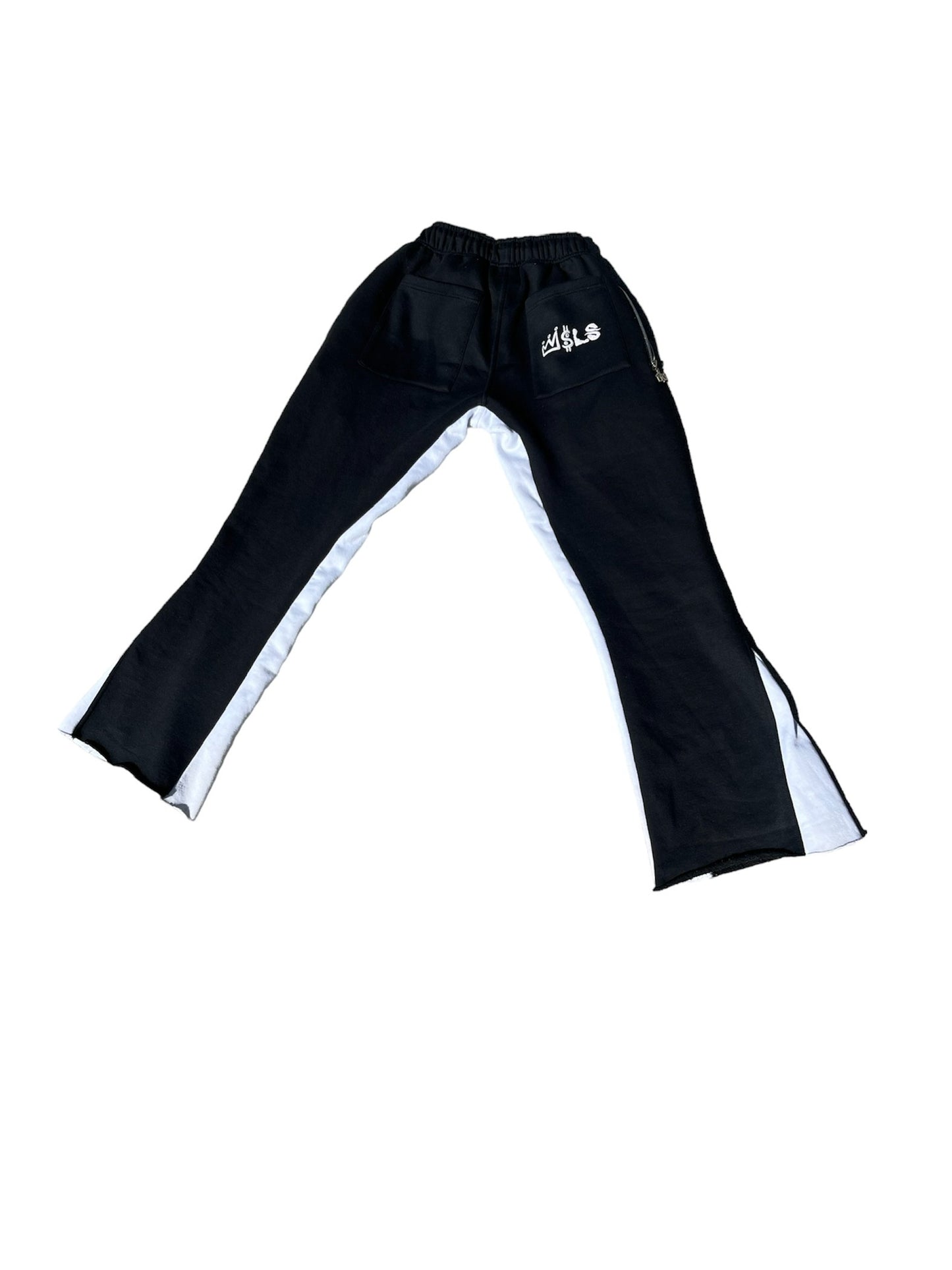 WSLS Black Puff Print Sweatpants