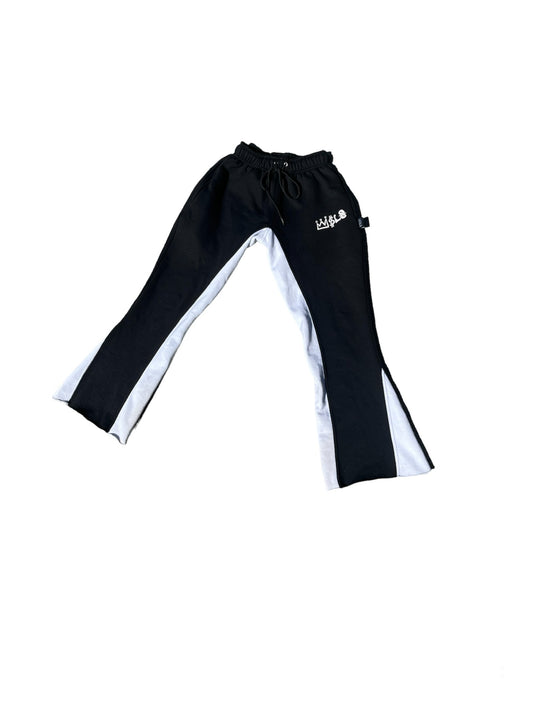 WSLS Black Puff Print Sweatpants